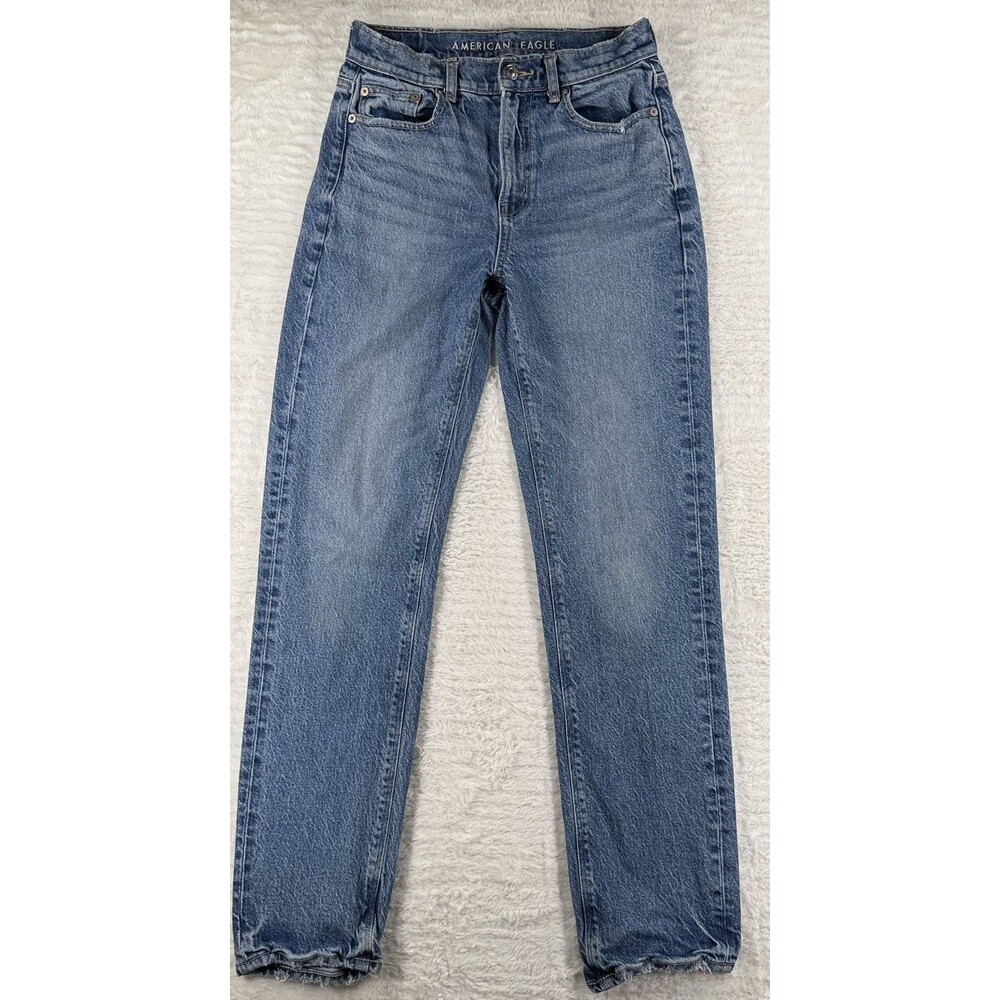 American Eagle Outfitters Stretch Mom Jeans - Super High Rise Women’s Sz 2